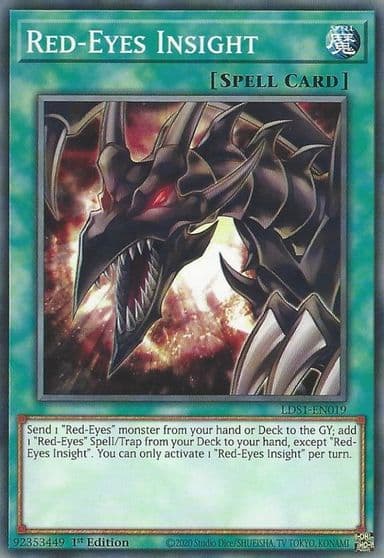 Red Eyes Insight Legendary Duelists: Season 1 Yu-Gi-Oh! card