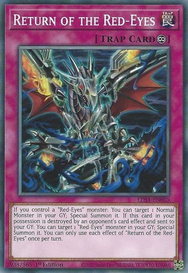 Return of the Red Eyes Legendary Duelists: Season 1 Yu-Gi-Oh! card
