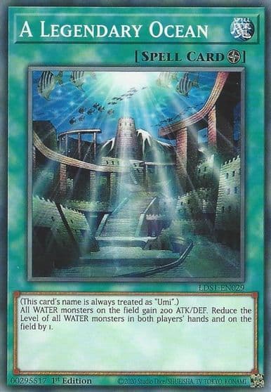 A Legendary Ocean Legendary Duelists: Season 1 Yu-Gi-Oh! card