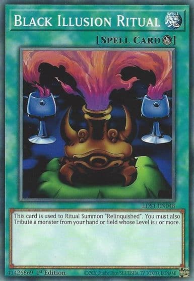 Black Illusion Ritual Legendary Duelists: Season 1 Yu-Gi-Oh! card