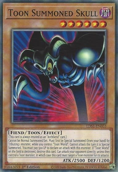Toon Summoned Skull Legendary Duelists: Season 1 Yu-Gi-Oh! card