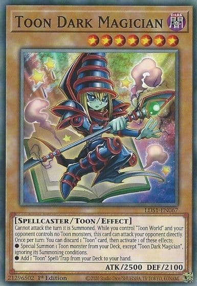 Toon Dark Magician Legendary Duelists: Season 1 Yu-Gi-Oh! card