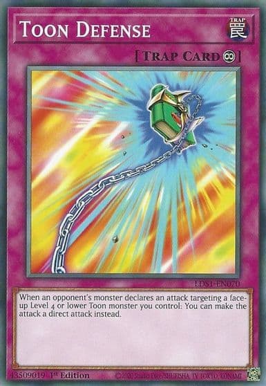 Toon Defense Legendary Duelists: Season 1 Yu-Gi-Oh! card