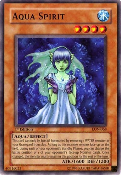 Aqua Spirit Labyrinth of Nightmare Yu-Gi-Oh! card
