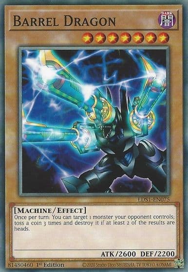 Barrel Dragon Legendary Duelists: Season 1 Yu-Gi-Oh! card