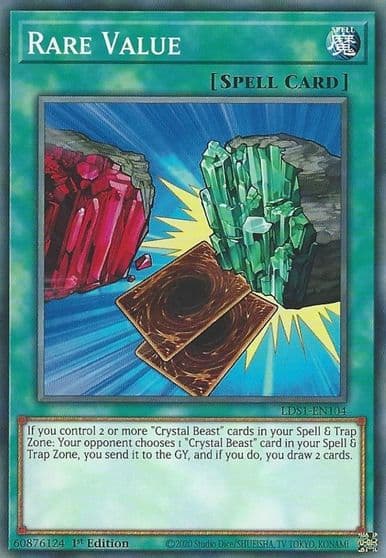 Rare Value Legendary Duelists: Season 1 Yu-Gi-Oh! card