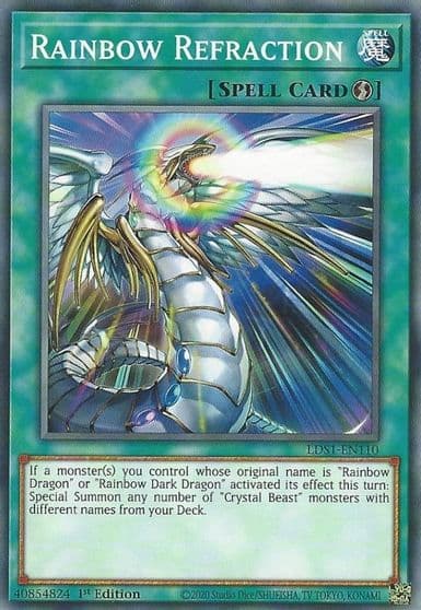 Rainbow Refraction Legendary Duelists: Season 1 Yu-Gi-Oh! card
