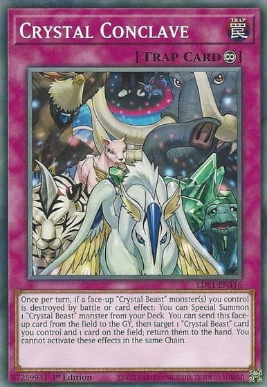 Crystal Conclave Legendary Duelists: Season 1 Yu-Gi-Oh! card