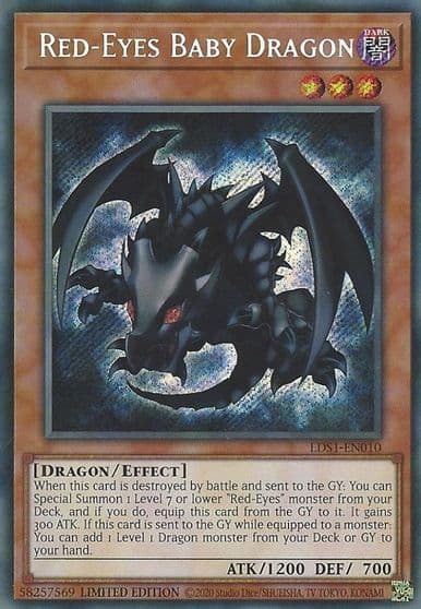 Red Eyes Baby Dragon Legendary Duelists: Season 1 Yu-Gi-Oh! card