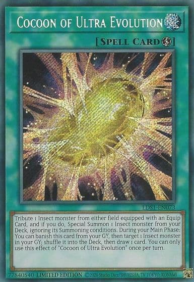 Cocoon of Ultra Evolution Legendary Duelists: Season 1 Yu-Gi-Oh! card
