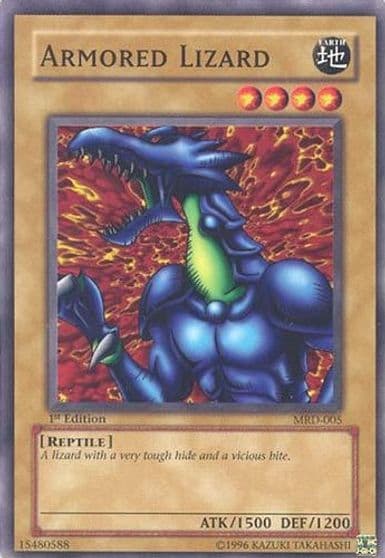 Armored Lizard Metal Raiders Yu-Gi-Oh! card