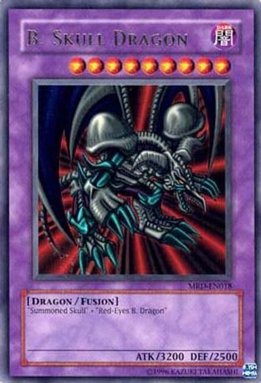 B Skull Dragon Metal Raiders Yu-Gi-Oh! card