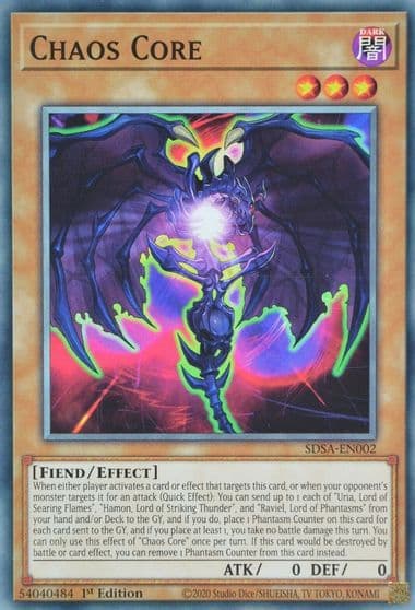 Chaos Core Structure Deck: Sacred Beasts Yu-Gi-Oh! card