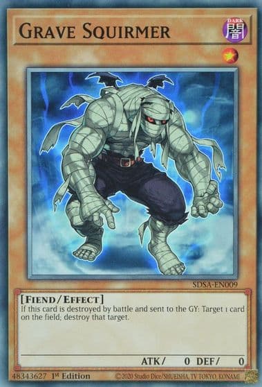 Grave Squirmer Structure Deck: Sacred Beasts Yu-Gi-Oh! card