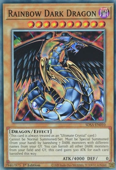 Rainbow Dark Dragon Structure Deck: Sacred Beasts Yu-Gi-Oh! card