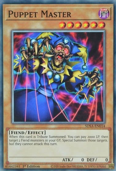 Puppet Master Structure Deck: Sacred Beasts Yu-Gi-Oh! card