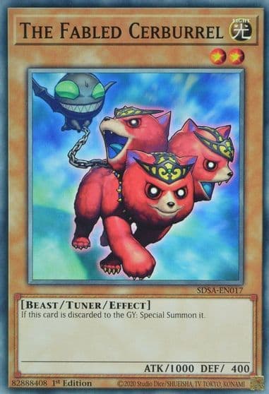 The Fabled Cerburrel Structure Deck: Sacred Beasts Yu-Gi-Oh! card