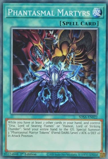 Phantasmal Martyrs Structure Deck: Sacred Beasts Yu-Gi-Oh! card