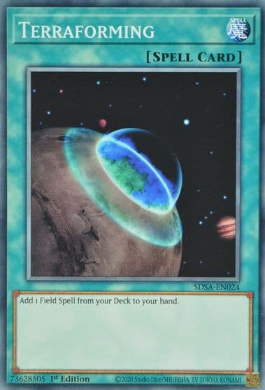 Terraforming Structure Deck: Sacred Beasts Yu-Gi-Oh! card
