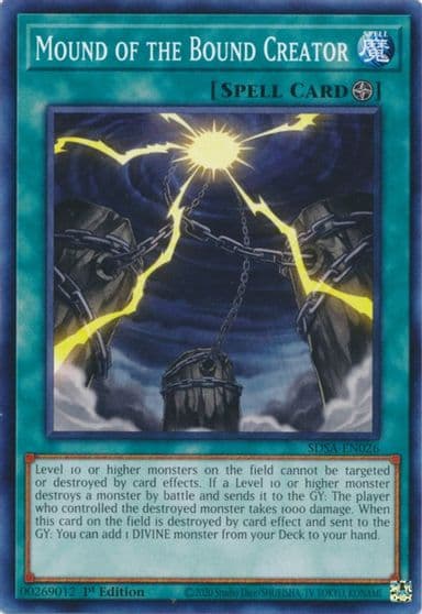 Mound of the Bound Creator Structure Deck: Sacred Beasts Yu-Gi-Oh! card