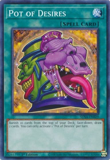 Pot of Desires Structure Deck: Sacred Beasts Yu-Gi-Oh! card