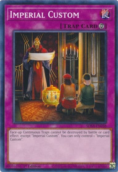 Imperial Custom Structure Deck: Sacred Beasts Yu-Gi-Oh! card