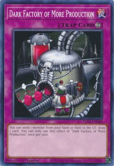 Dark Factory of More Production Structure Deck: Sacred Beasts Yu-Gi-Oh! card