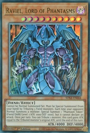 Raviel Lord of Phantasms Structure Deck: Sacred Beasts Yu-Gi-Oh! card