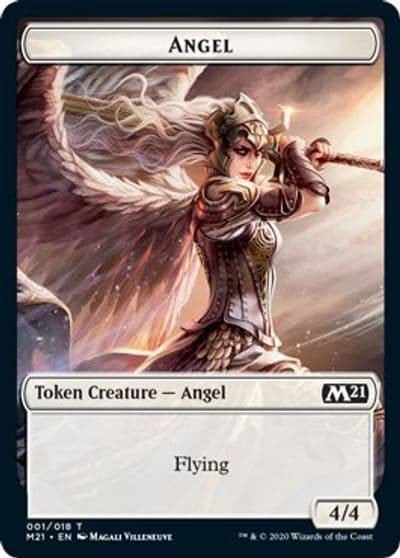 Angel Griffin Double Sided Token Core Set 2021 Magic card