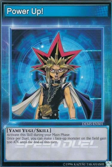 Power Up Speed Duel Demo Deck Yu-Gi-Oh! card