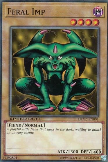 Feral Imp Speed Duel Demo Deck Yu-Gi-Oh! card