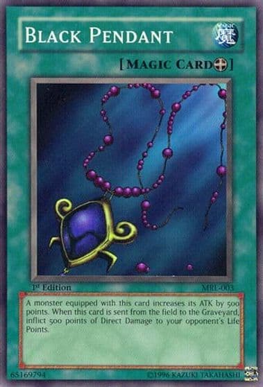 Black Pendant Magic Ruler Yu-Gi-Oh! card