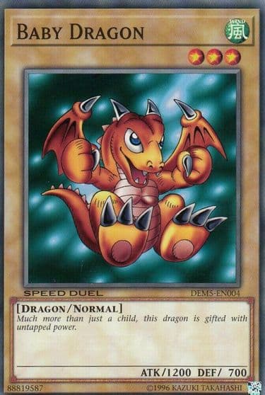 Baby Dragon Speed Duel Demo Deck Yu-Gi-Oh! card