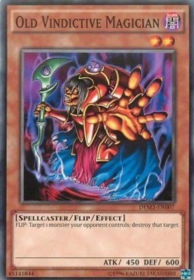 Old Vindictive Magician Demo Deck 2016 Yu-Gi-Oh! card