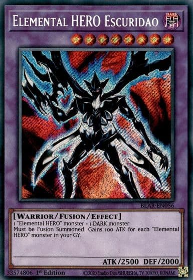Elemental HERO Escuridao Battles of Legend: Armageddon Yu-Gi-Oh! card