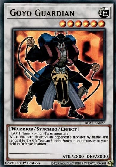 Goyo Guardian Battles of Legend: Armageddon Yu-Gi-Oh! card
