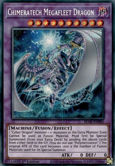 Chimeratech Megafleet Dragon Battles of Legend: Armageddon Yu-Gi-Oh! card