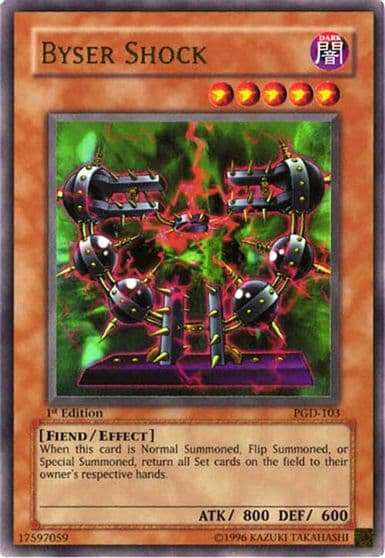Byser Shock Pharaonic Guardian Yu-Gi-Oh! card