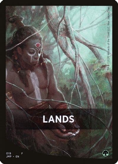 Lands Theme Card Jumpstart Magic card