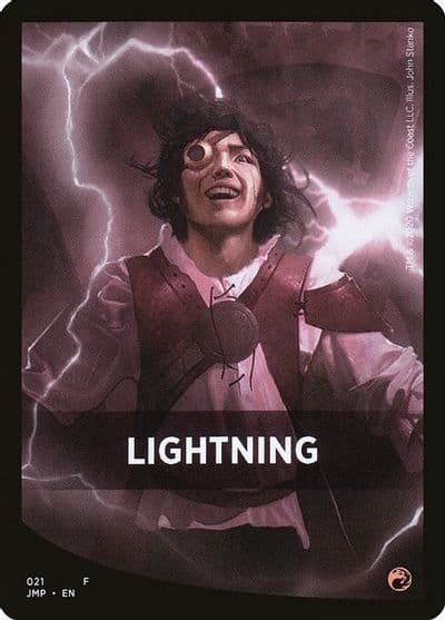 Lightning Theme Card Jumpstart Magic card