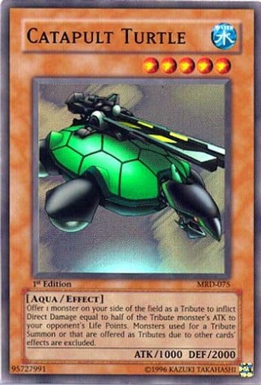 Catapult Turtle Metal Raiders Yu-Gi-Oh! card