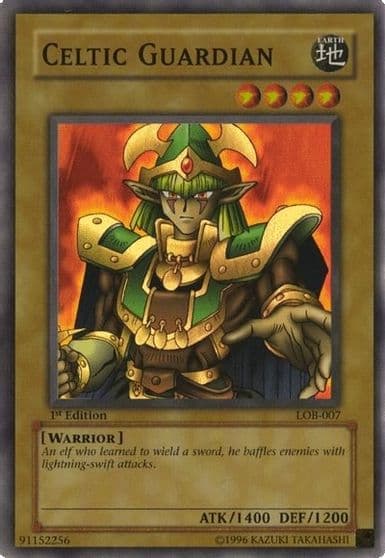 Celtic Guardian The Legend of Blue Eyes White Dragon Yu-Gi-Oh! card