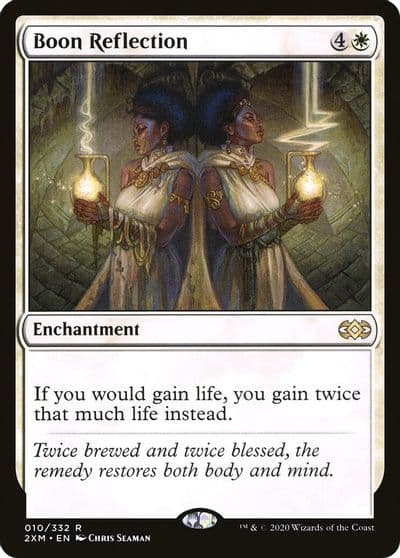 Boon Reflection Double Masters Magic card