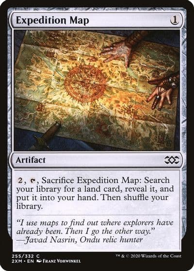 Expedition Map Double Masters Magic card