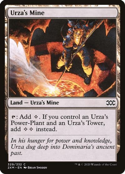 Urzas Mine Double Masters Magic card
