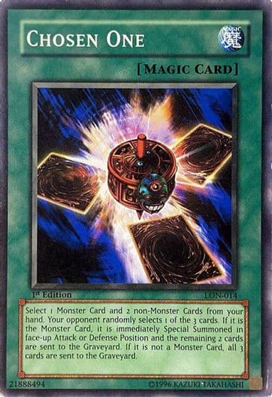 Chosen One Labyrinth of Nightmare Yu-Gi-Oh! card