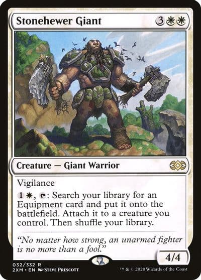 Stonehewer Giant Double Masters Magic card