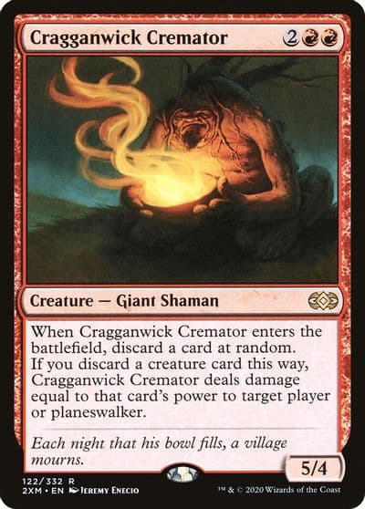 Cragganwick Cremator Double Masters Magic card