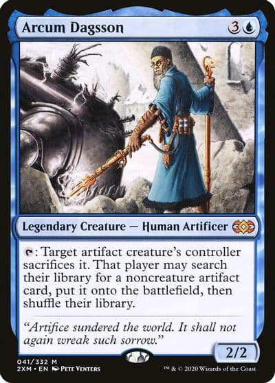 Arcum Dagsson Double Masters Magic card