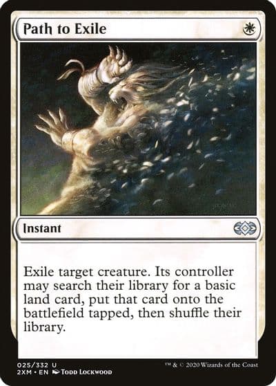 Path to Exile Double Masters Magic card
